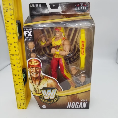 WWE Legends Elite Collection Hulk Hogan Action Figure series 18 Exclusive MATTEL Cover
