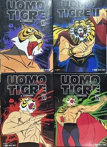 29 DVDs HERREN TIGER TIGER MASK I+II ERSTE+ZWEITE komplette Serie 4 Boxen neu - Bild 1 von 1
