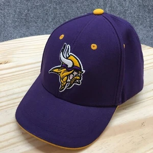 Minnesota Vikings NFL Baseball Cap Child Purple OS Curved Brim Embroidered Logo - Picture 1 of 13