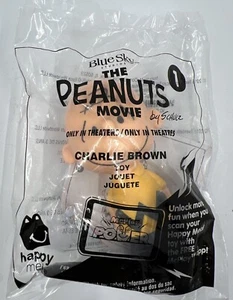 Charlie Brown Peanuts Movie Figure McDonalds Happy Meal Toy 2015 No Sound 4 Inch - Picture 1 of 5