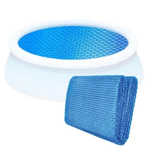 Solar Pool Cover Swimming Pool Bubble Solar Cover Heat Retaining Blanket - Picture 1 of 13