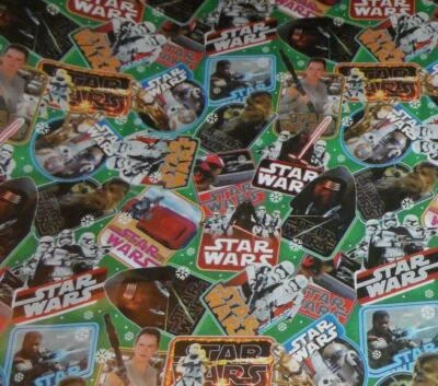 HARD TO FIND GIFT WRAP WRAPPING PAPER NEW ***ALL SHIPPED UNROLLED FOLDED FLAT*** - Image 1 of 4