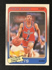 1988-89 Fleer Muggsy Bogues ROOKIE #13 Washington Bullets