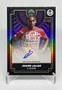 Junior Adamu 2023-24 Topps Deco Gold SP Auto /25 ( Germany ) - Bild 1 von 2