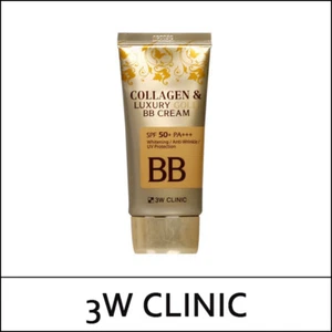 [3W Clinic] Collagene & Luxury Gold BB Cream 50 ml / Korea Cosmetic SweetCorea CL2 - Foto 1 di 1