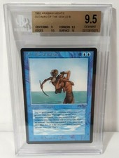 Old Man of the Sea MTG Arabian Nights Beckett Graded BGS 9.5 GEM MINT Low Pop