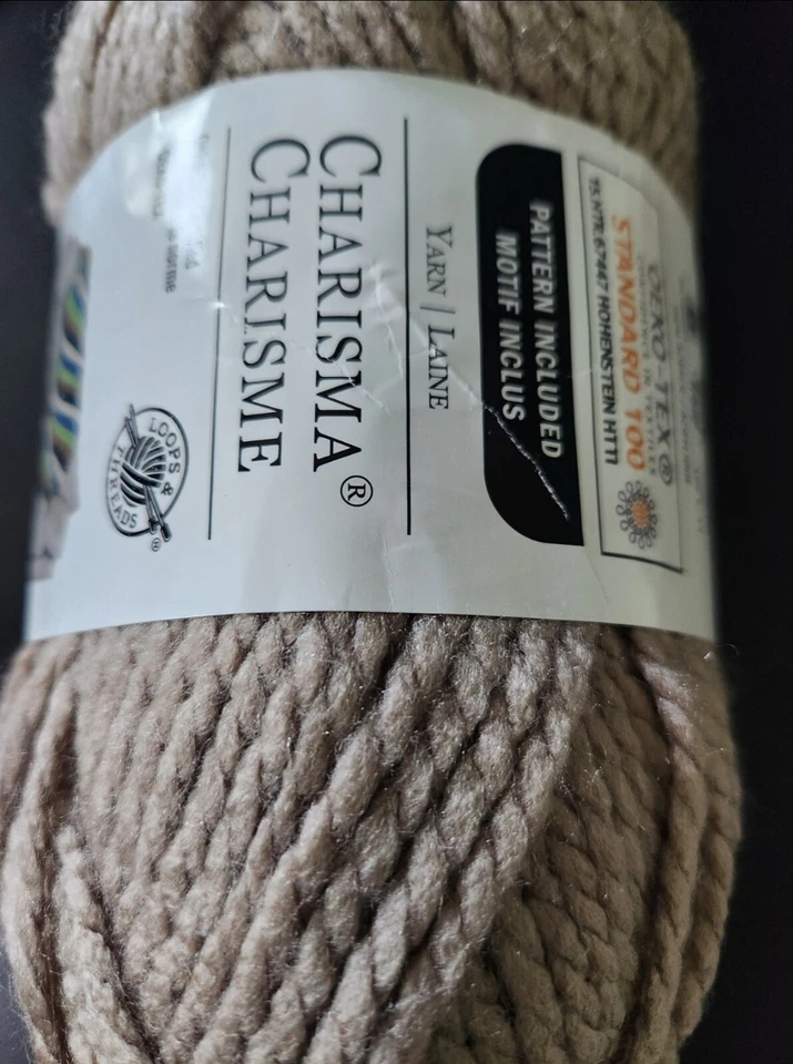 Fios novos laços e fios de carisma acinzentado volumoso pacote com 1  - Imagem 1 de 1