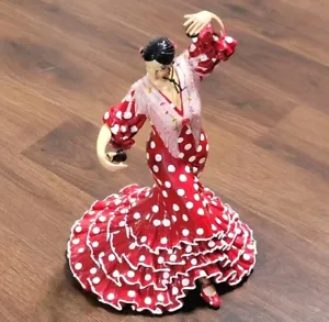 Barcino 2008 Mosaico Ballerina Spagnola Figurina Rossa Made in Spain 11" Scatola Originale - Foto 1 di 17