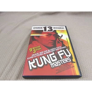 Kung Fu Maters DVD 9 movies 3 DVD's Jackie Chan and others - Picture 1 of 10