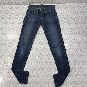 Guess Los Angeles Power Ultra Skinny Blue Washed Denim Fashion Jeans Girl’s 23 X - Picture 1 of 12