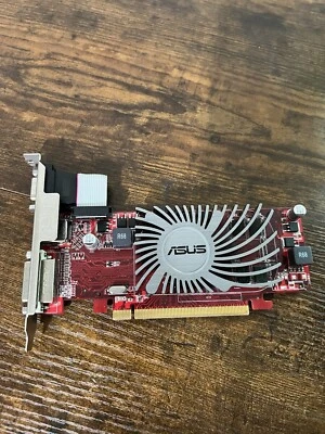 Video Card Asus AMD Radeon HD5450 EAH5450 SILENT/DI/1GD3(LP) Graphics Card  - Image 1 of 4