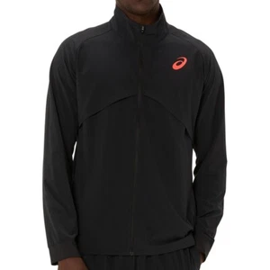 ASICS Hybrid Stretch Woven Jacket Men's Sports Top Casual AsiaFit 2091A755001 - Picture 1 of 9