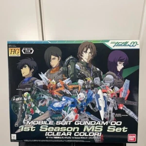 Bandai 1/144 HG Gundam 00 1st Season MS Set Clear Color Event Limited Ver. - Picture 1 of 8