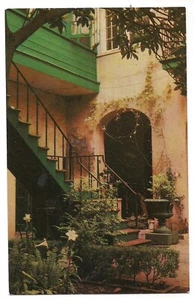 MAISON MONTEGUT COURTYARD Royal Street New Orleans Louisiana LA Postcard - Picture 1 of 2