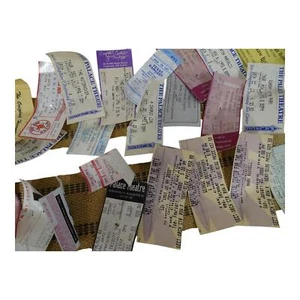 Lot 40 Vintage Music Theater Ticket Stubs Clapton B. B. King Elton John SH16 - Picture 1 of 18