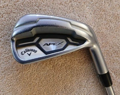 TZ GOLF - Callaway APEX Forged CF16 6 Iron SINGLE CLUB KBS R Flex Steel Shaft RH - Image 1 of 4