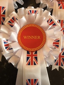 5 rosette vincenti Union Jack, per qualsiasi evento - Foto 1 di 3