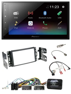 Pioneer USB Bluetooth DAB 2DIN Lenkrad Autoradio für Jeep Grand Cherokee 2011-20 - Bild 1 von 4