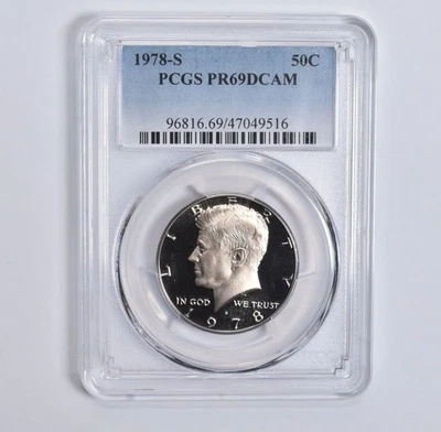 PR69 DCAM 1978-S Kennedy Half Dollar PCGS Blue Lbl *5657 - Image 1 of 4