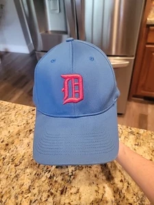 seminuevo-Tigres de Detroit-BSW Headworks-Gorra/Sombrero New Era-Ajustado Talla-Lg/XL-azul/rojo - Imagen 1 de 7