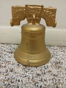 Cast Iron Bicentennial Liberty Bell - Picture 1 of 6