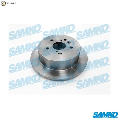 2x BRAKE DISC T2008P FOR TOYOTA ESTIMA/PREVIA VERSO/AVENSIS/SPORTVAN TARAGO 2.4L - Image 1 of 4