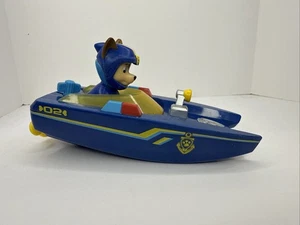 Nickelodeon Paw Patrol Swimways Chase Rettungsboot Aufziehspielzeug - Bad/Pool - Bild 1 von 5