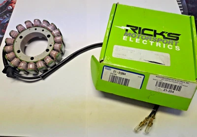 Conjunto de estator eléctrico Rick's Motorsports. 21-204 Kawasaki Vulcan 1500 1987-1999 Foto 1 de 4