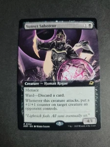 Sunset Saboteur (Extended Art) Rare MTG Edge of Eternities - Picture 1 of 2