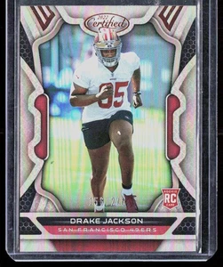 2022 Panini Certified #189 Drake Jackson Mirror Bronze #/275 - Picture 1 of 2