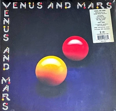 PAUL MCCARTNEY & WINGS VENUS & MARS - 180-GRAM VINYL LP " NEW, SEALED " REMASTER - Image 1 of 2