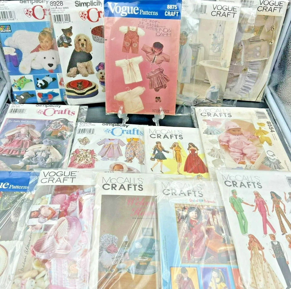 Buyers Choice: Craft, Toy, Pillow, Home Decor, Sewing Patterns #1, Free Shipping - Image 1 of 1