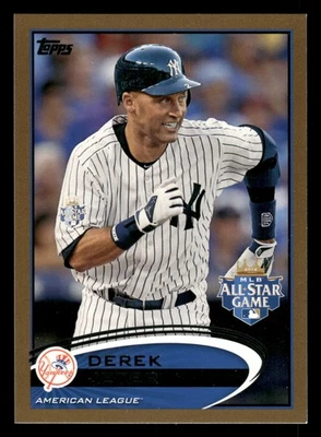 Derek Jeter New York Yankees 2012 Topps Update Gold #US119 SN /2012 - Image 1 of 2