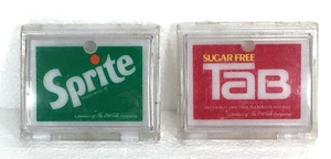 2  COCA COLA - 1  SPRITE - 1  SUGAR FREE TAB -  3  1/4"  VENDOR PUSH BUTTONS - Picture 1 of 9