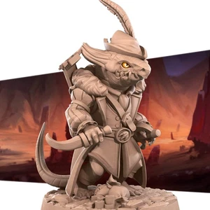 Kobold Minstrel | Miniatura D&D TTRPG | Bite the Bullet - Imagen 1 de 11