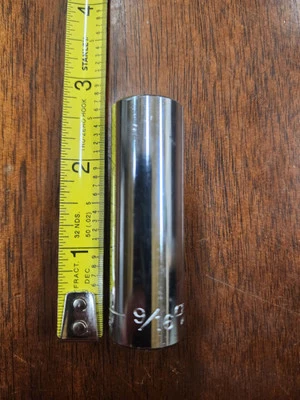 Craftsman EE 43313, 3/8" Drive 12 Point Deep Standard Socket 9/16" Made in USA - Image 1 of 4