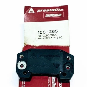 Prestolite 105-265 8RC2008A 12 Volt Voltage Regulator Motorola Alternators NOS - Picture 1 of 8
