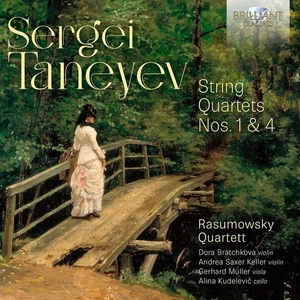 Sergei Taneyev Sergei Taneyev: String Quartets Nos. 1 & 4 (CD) Album - Picture 1 of 1