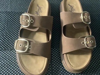 Womens Jelly Pop Buddy Sandles 8.5 M Brown  - Image 1 of 4