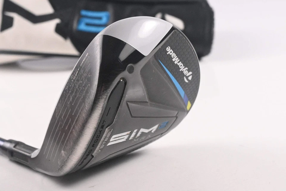 Left Hand Taylormade SIM2 Max #5 Wood / 18 Degree / Stiff Flex Ventus Blue 6 - Image 1 of 4