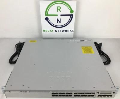 Cisco C9300-24P-A 24PT PoE, NET ADVANTAGE C9300-NM-4G - Image 1 of 4