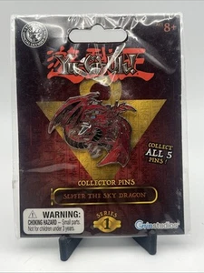 Slifer The Sky Dragon Enamel Pin Yugioh Collector Pins Series 1 NOS Sealed - Picture 1 of 2