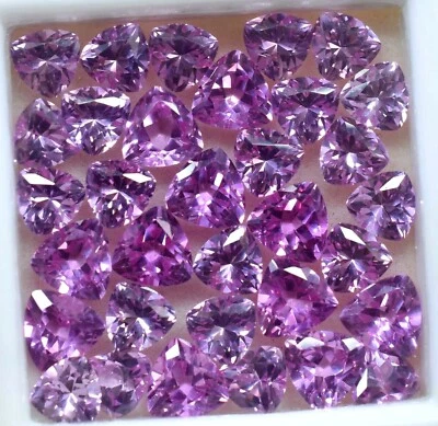 33 Piezas MOGOK Rubí Rosa 6.05 x 5.94 mm CERTIFICADO BILLONES AAA+ ¡Piedras Preciosas Tratadas! Foto 1 de 4