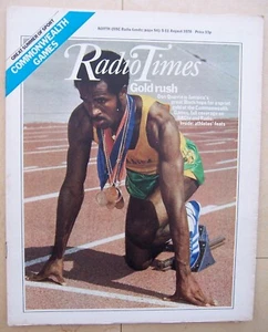 Radio Times/1978/Don Quarrie/Henry Rono/Jane Digby/Commonwealth Games/ - Bild 1 von 7