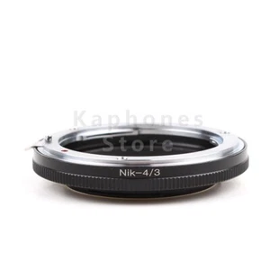 Camera Lens Adapter For Nikon Nikkor F Mount D/SLR To Olympus Four Thirds OM43 - Picture 1 of 8