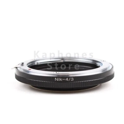 Camera Lens Adapter For Nikon Nikkor F Mount D/SLR To Olympus Four Thirds OM43 - Image 1 of 4
