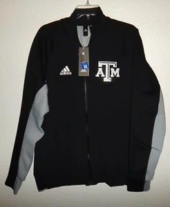 NEU MIT ETIKETT HERREN L LG ADIDAS TEXAS A&M AGGIES MODERNE VARSITY HYMNE BOMBERJACKE $ 110 - Bild 1 von 6