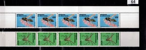 / 5X COSTA DE MARFIL 1984 - MNH - NATURALEZA - ARAÑAS - INSECTOS - Imagen 1 de 1