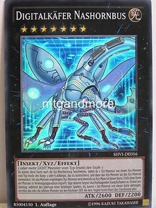 Yu-Gi-Oh - 1x Digitalkäfer Nashornbus - SHVI - Shining Victories - Super Rare - Bild 1 von 1