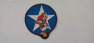 Parche Chaqueta "cuero" Cadete Aviación Donald Duck Air Corp Segunda Guerra Mundial Foto 1 de 2